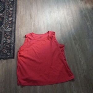 Hasting&Smith Womans Tank Top Shirt Color Pink Size 3X Cozy Big&Tall Outdoors